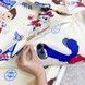 Дитяча постільна білизна для ліжечка 120х60 см Oh My Kids &laquo;Щенячий патруль&raquo; молочний