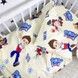 Дитяча постільна білизна для ліжечка 120х60 см Oh My Kids &laquo;Щенячий патруль&raquo; молочний