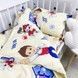 Полуторное детское постельное белье для матраса 190х90 см Oh My Kids &laquo;Щенячий патруль&raquo; молочный