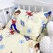 Полуторное детское постельное белье для матраса 190х90 см Oh My Kids &laquo;Щенячий патруль&raquo; молочный