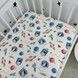 Дитячий комплект постільної білизни для ліжка 120х60 см Oh My Kids "Космос" (підковдра 120х90 см) 100% бавовна