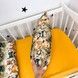 Постельное белье в кровать 160х80 см с пододеяльником 140х110 см Oh My Kids &laquo;Зверята&raquo; желтый