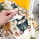 Постельное белье в кровать 160х80 см с пододеяльником 140х110 см Oh My Kids &laquo;Зверята&raquo; желтый