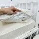 Постільна білизна з простирадло на резинці 160х80 см OMK &laquo;Молочні Крапочки&raquo; (підковдра 140х110 см) натуральна бавовна