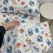 Детский комплект постельного белья для кровати 160х80 см Oh My Kids "Космос" (пододеяльник 170х105 см) 100% хлопок
