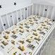 Простирадло на резинці 160х80 см для хлопчика OMK "Машинки будівельні"
