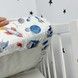 Полуторный детский комплект постельного белья для кровати 190х90 см Oh My Kids "Космос" (пододеяльник 205х140 см) 100% хлопок