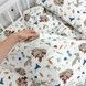 Детское полуторное постельное белье для матраса 190х90 см ОМК "Гарри Поттер" ранфорс