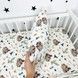 Детское полуторное постельное белье для матраса 190х90 см ОМК "Гарри Поттер" ранфорс