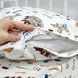 Детское полуторное постельное белье для матраса 190х90 см ОМК "Гарри Поттер" ранфорс