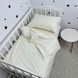 Однотонное постельное белье для матраса 190х90 см Oh My Kids &laquo;Milk&raquo; натуральный хлопок