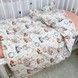 Дитяча натуральна полуторна підковдра 205х140 см OMK "Qute animals" ранфорс