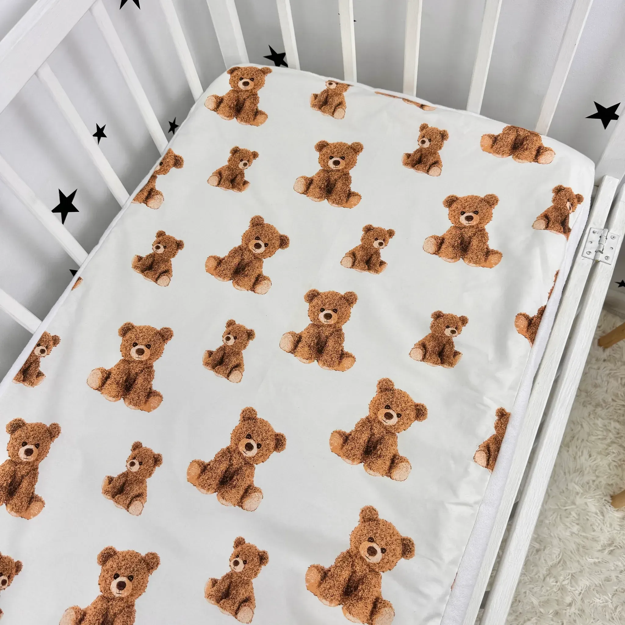 Детское непромокаемое простынь Oh My Kids «Bears
