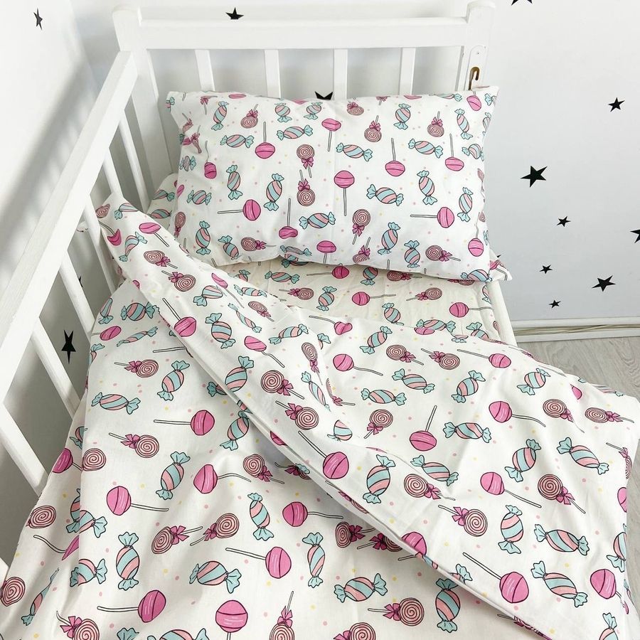 Комплект постільної білизни 80х160 см ОМК "Sweet" (підковдра 140х110 см)