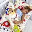 Комплект постільної білизни для ліжка 80х160 см ОМК "Щенячий патруль" (підковдра 105х170 см)