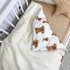 Детский пододеяльник 120х90 см OMK "Bears" молочный