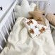Детский пододеяльник 120х90 см OMK "Bears" молочный