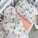 Детское постельное белье в кровать 160х80 см для девочки ОМК "Лисички Зайчики"