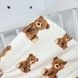 Дитяче простирадло на гумці 120х60 см OMK "Cute Bears" ранфорс