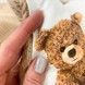 Дитяча натуральна підковдра 120х90 см OMK "Bears" бежевий