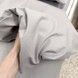 Детский комплект однотонного постельного белья для кровати 120х60 см Oh My Kids &laquo;Light Gray&raquo; натуральный хлопок