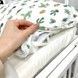 Дитяча постільна білизна сатин для ліжка 190х90 см Oh My Kids "Кактуси" молочний