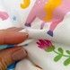 Дитяче простирадло у ліжко 160х80 см для дівчинки OMK "Funny Unicorns" рожевий